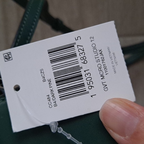 NWT Coach Studio 12, Dark Pine - Picture 13 of 14